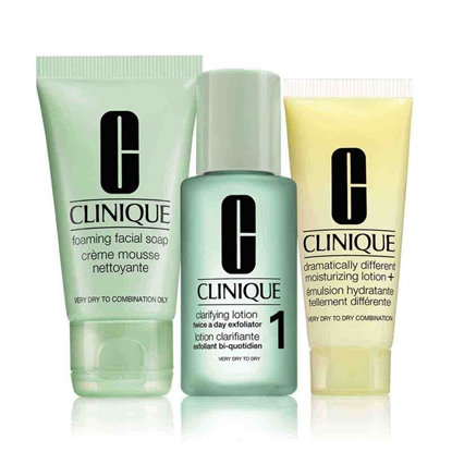 CLINIQUE 3STEP INTRODUCTION TYPE 1 SET 3 ST